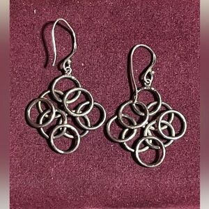 Artisan Vintage Sterling Silver Earrings